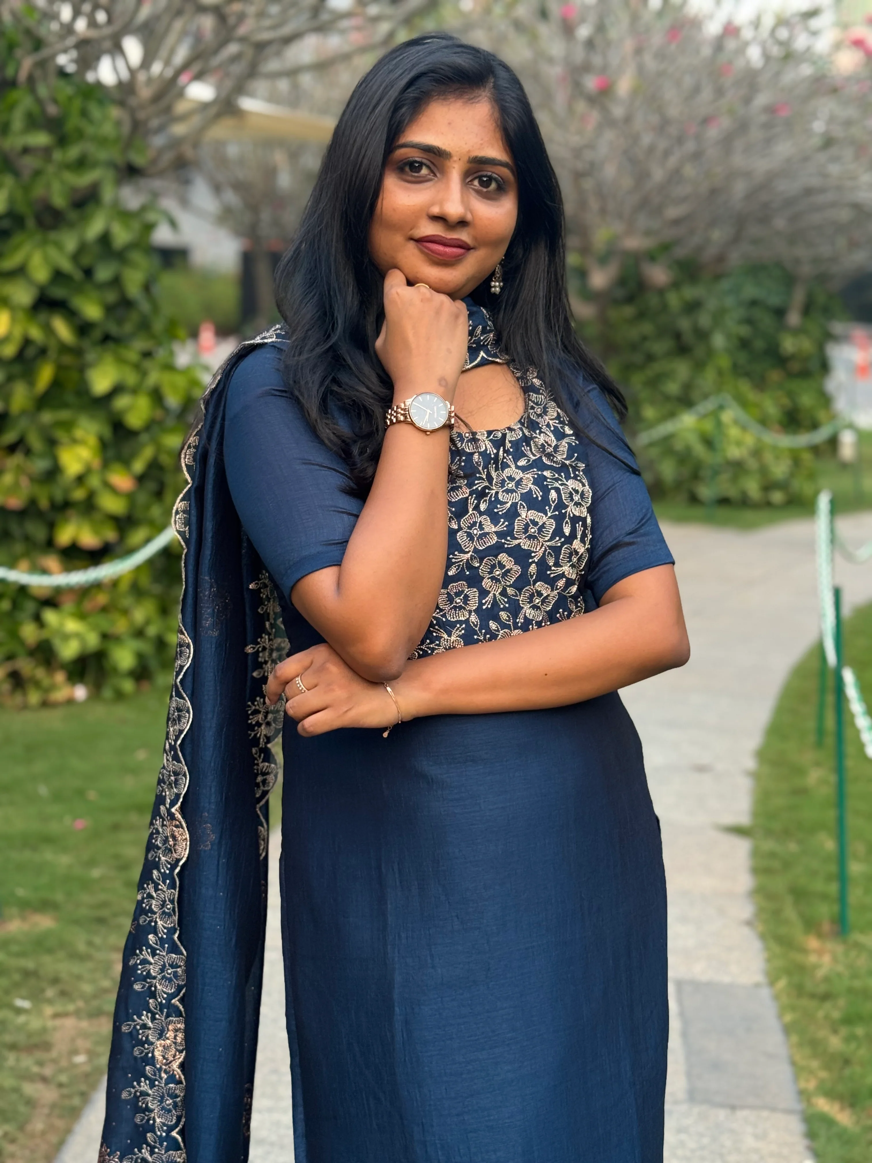 Kurti Pant Duppatta Set